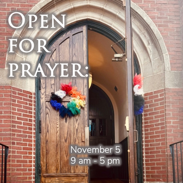 A space to pray on November 5th